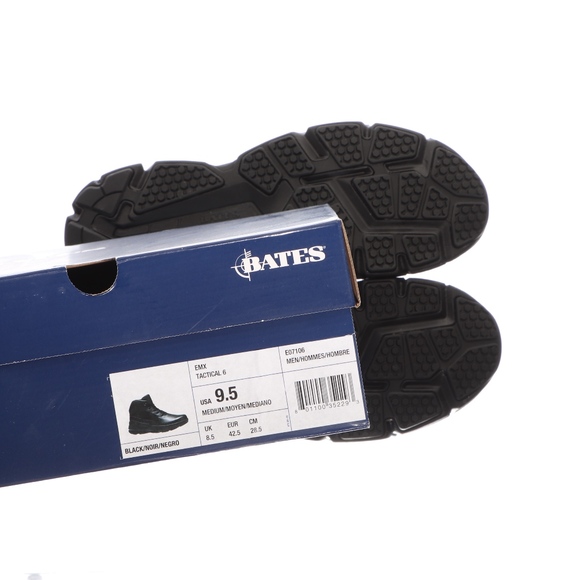 Bates Black Leather EMX Tactical Boots Mens 14 - Picture 6 of 6
